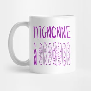 French so cute that you want to eat (female) Mug